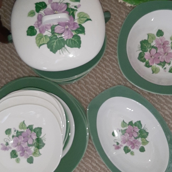 Vintage Taylor smith Taylor China app 50 pieces - Picture 2 of 4